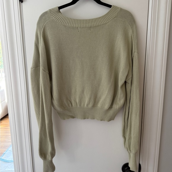Lulus Cropped Sweater - Picture 2 of 2